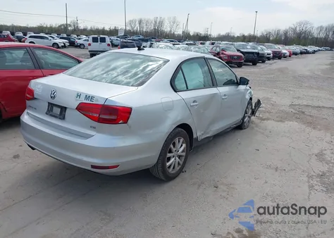 2015 Volkswagen Jetta 1.8T Se from USA, damaged, VIN 3VWD17AJ0FM229540